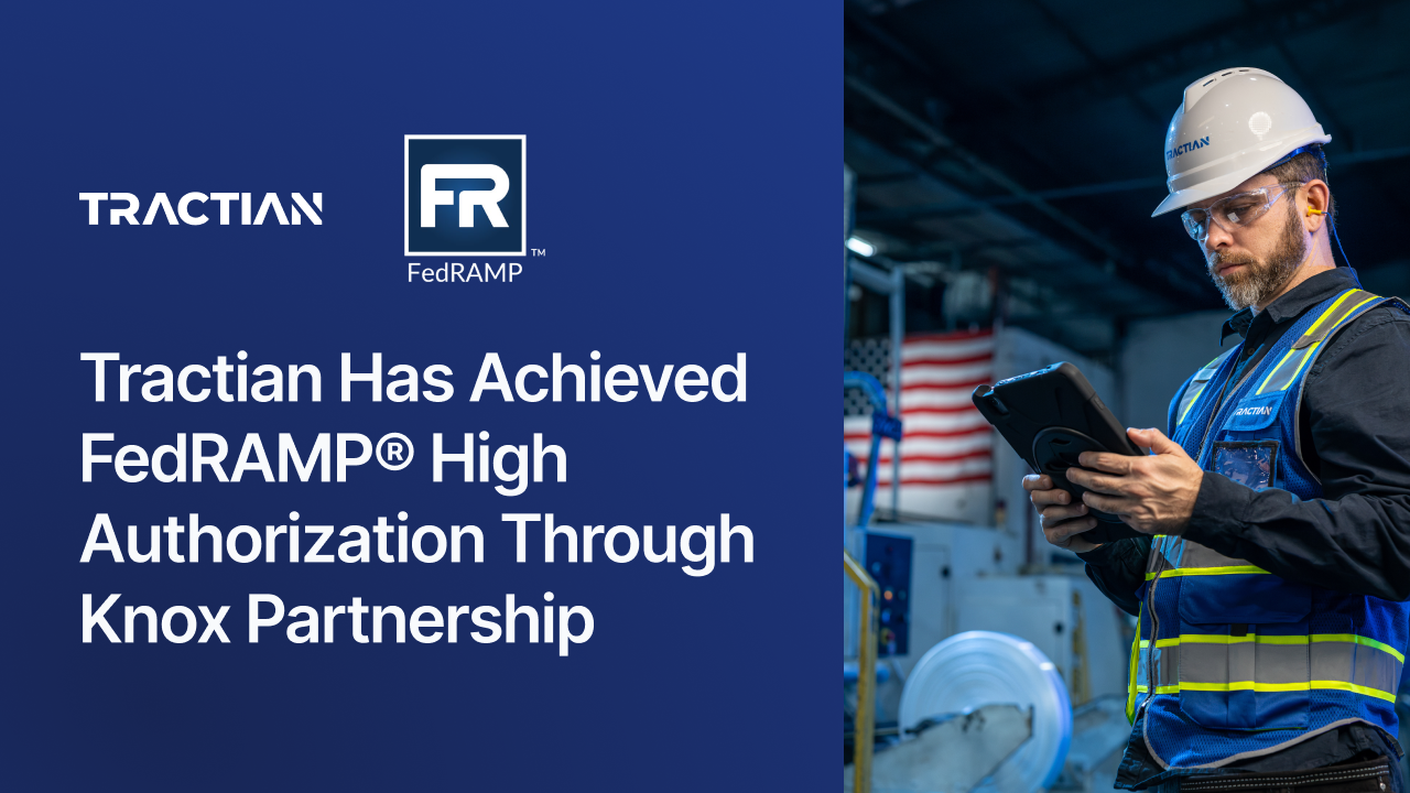 Tractian Achieves FedRAMP® High Authorization to Bring Asset Health Intelligence to Federal Agencies