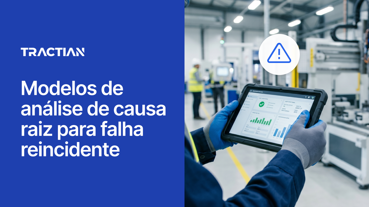 Modelos de análise de causa raiz para falha reincidente