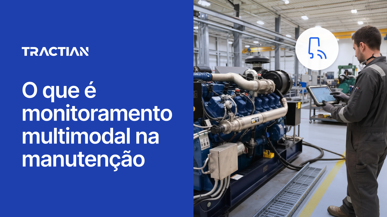 O que é monitoramento multimodal na manutenção