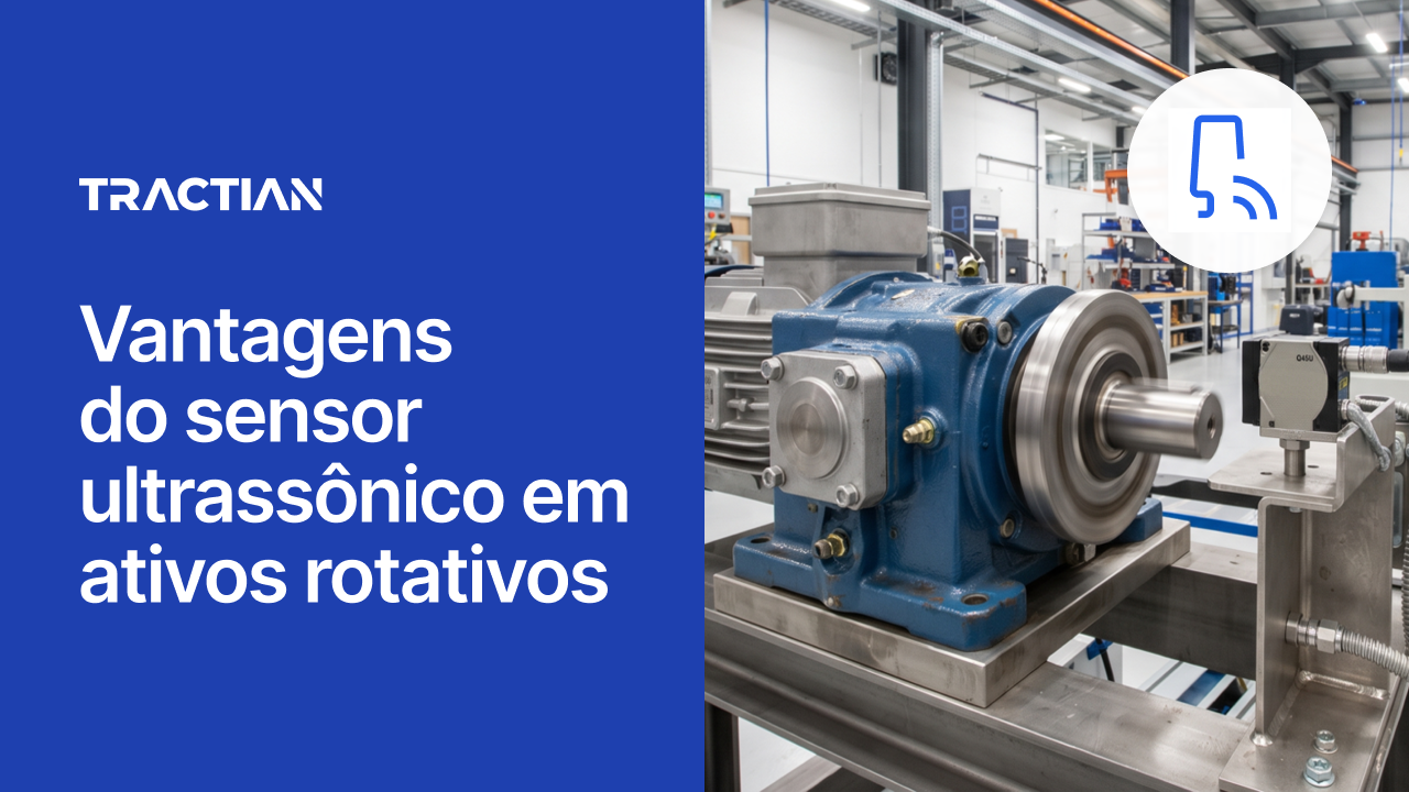 Vantagens do sensor ultrassônico em ativos rotativos