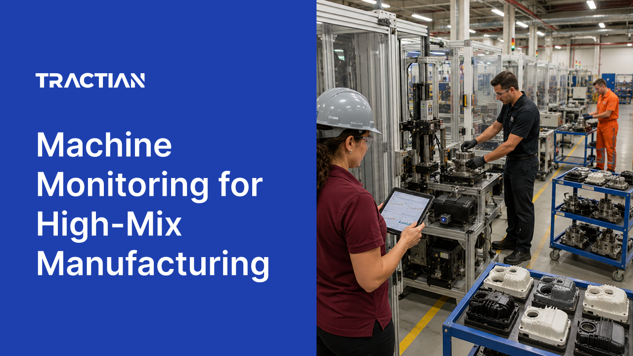 Machine Monitoring for High-Mix Manufacturing