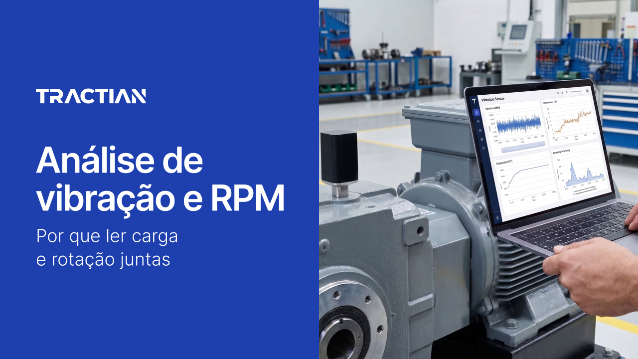 Análise de vibração e RPM: por que ler carga e rotação juntas