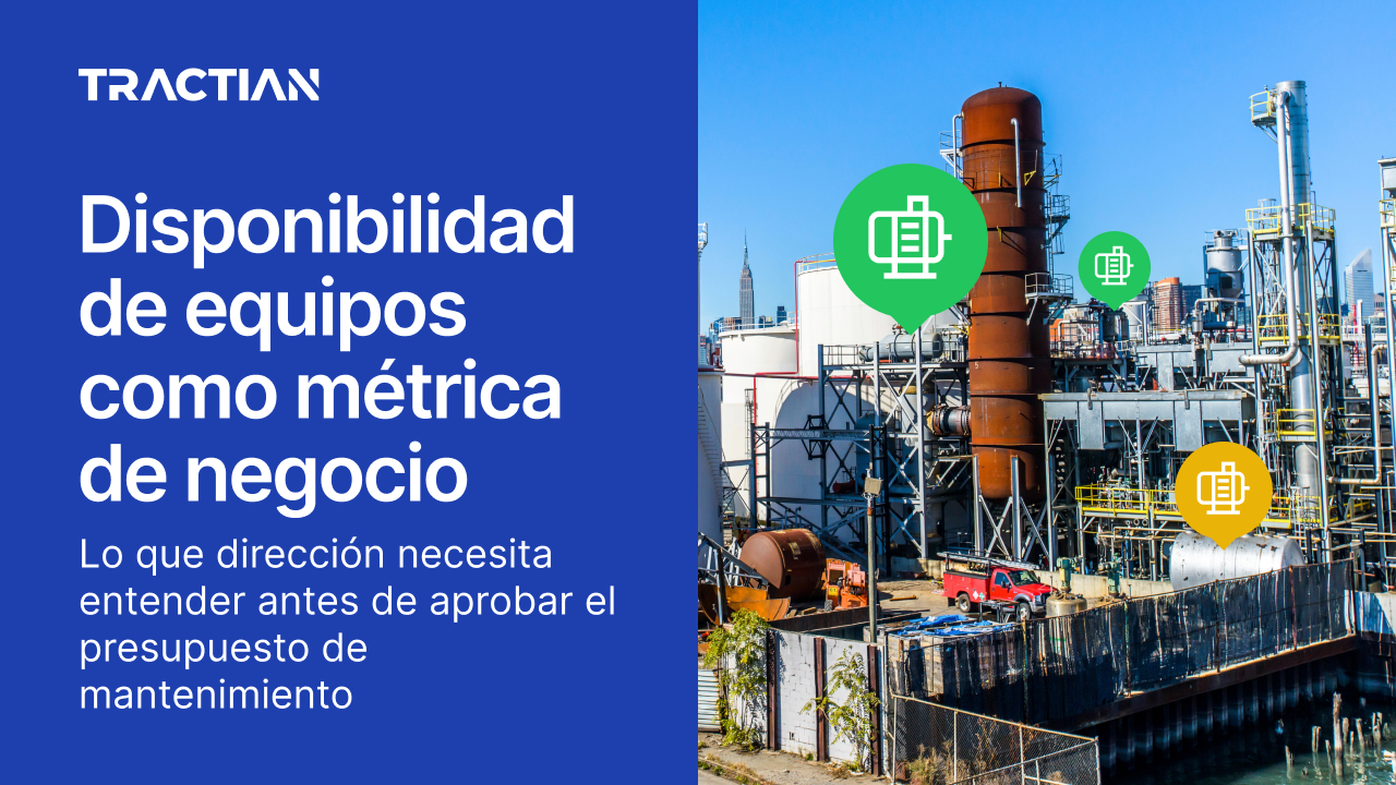 Disponibilidad de equipos como métrica de negocio: lo que dirección necesita entender antes de aprobar el presupuesto de mantenimiento