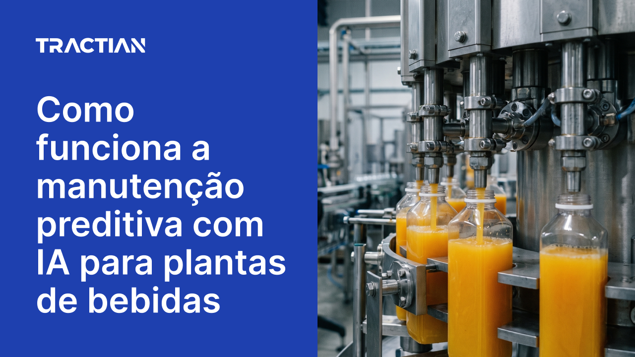 Como funciona a manutenção preditiva com IA para plantas de bebidas