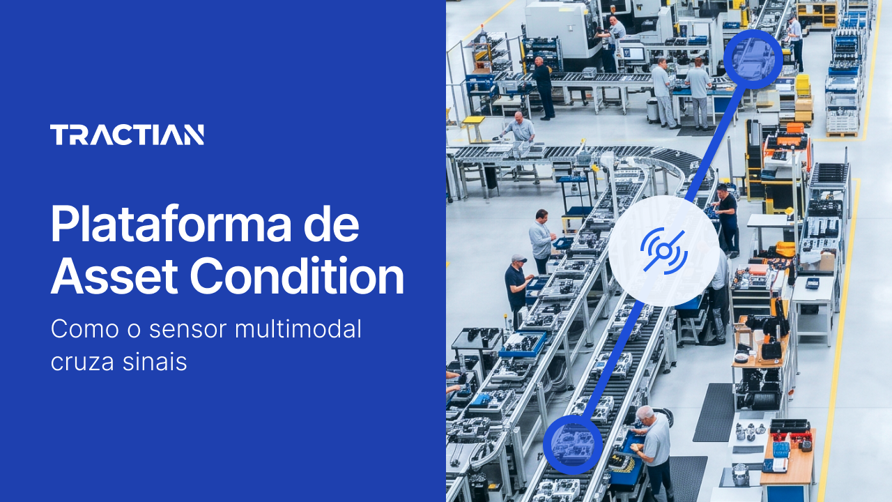 Plataforma de Asset Condition: como o sensor multimodal cruza sinais