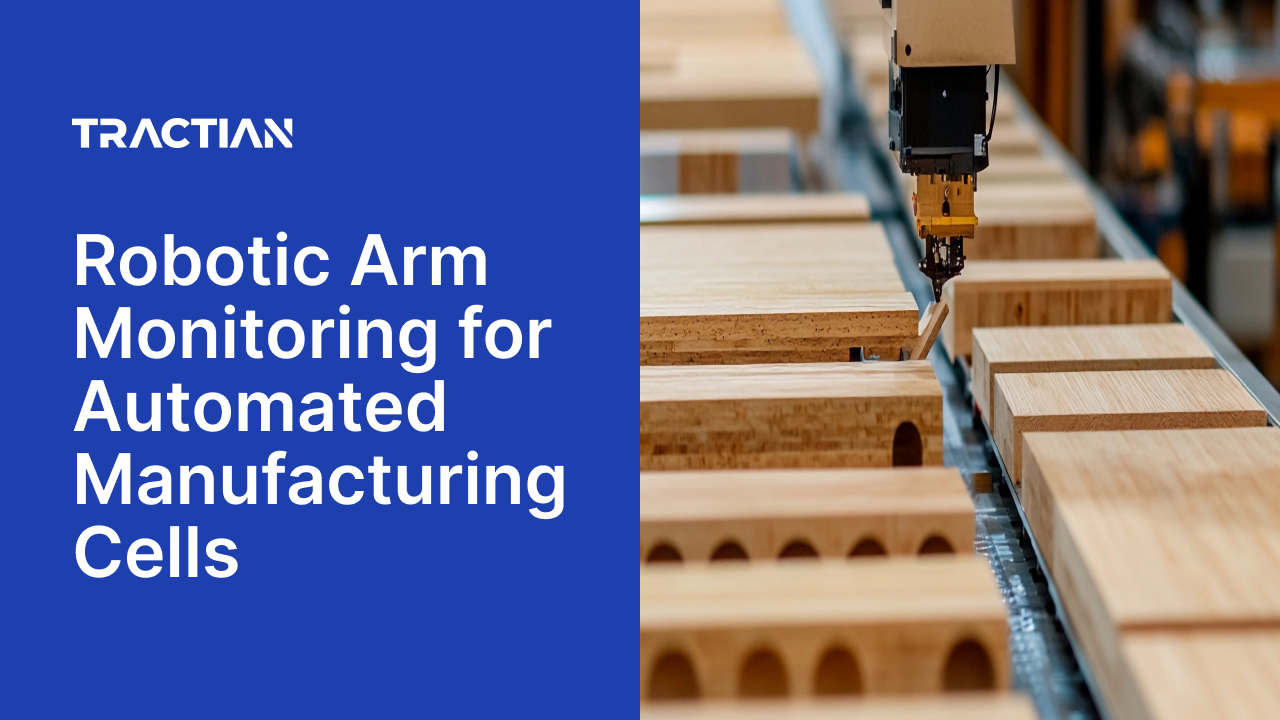 Robotic Arm Monitoring for Automated Manufacturing Cells