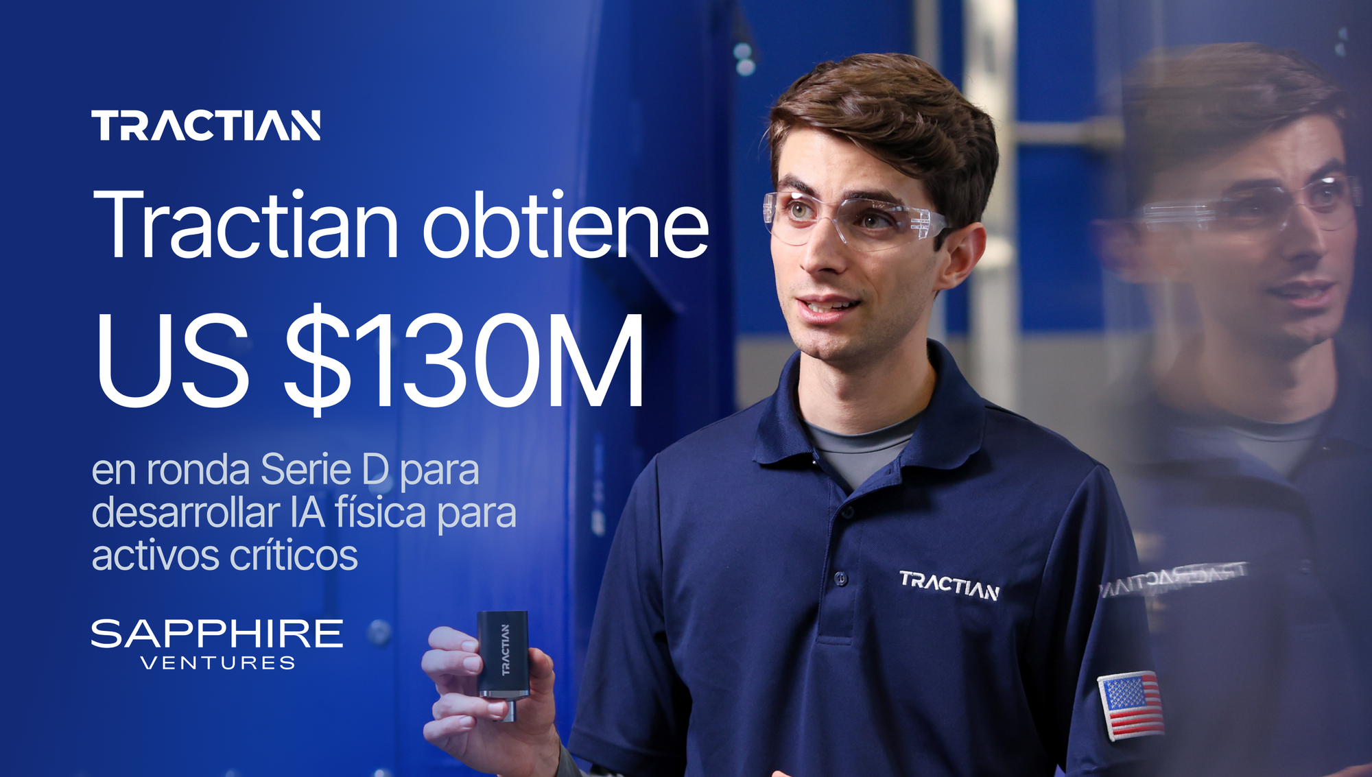 Tractian obtiene US $130 millones y alcanza una valuación de US $1,400 millones para desarrollar IA física para activos críticos