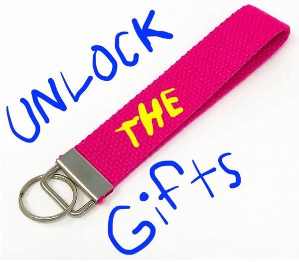Pink Keychain & Unlocking Gifts