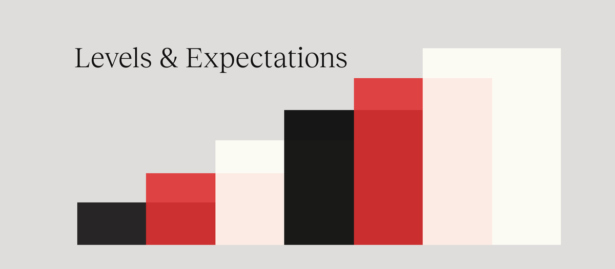 Writing – or not writing – your first Levels & Expectations Framework