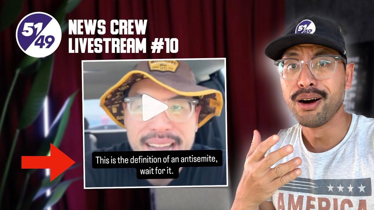 News Crew Livestream #10: Trump and JD Vance MOG Israel!! Today at 5:30pm Pacific