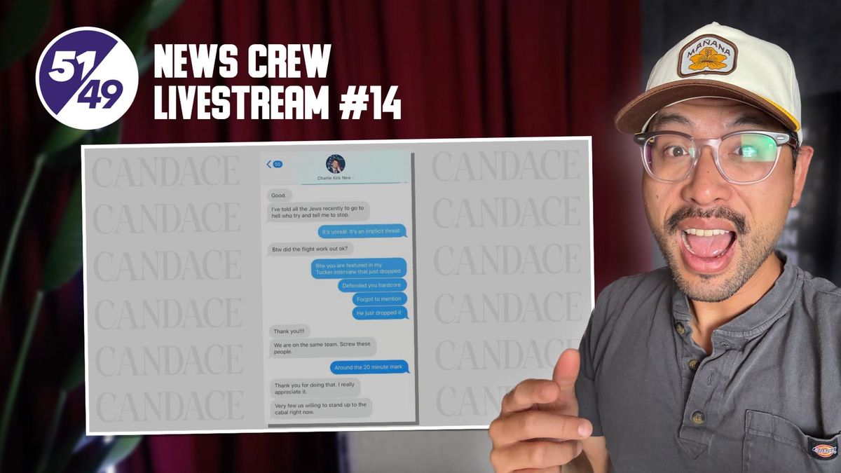 [NEW LINK] News Crew Livestream #14: Fed Slop Friday at 11:30am Pacific