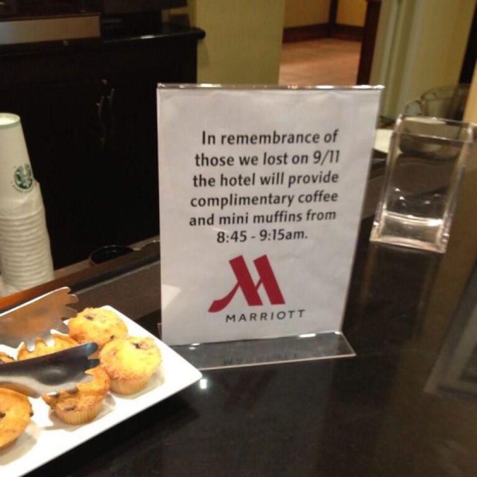 Free Muffins For 9/11