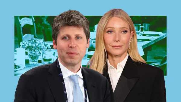 Gwyneth Paltrow hosting a “private, off the record” for Sam Altman