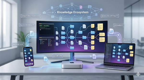 개인지식관리는 저장 습관이 아니라 운영 구조다