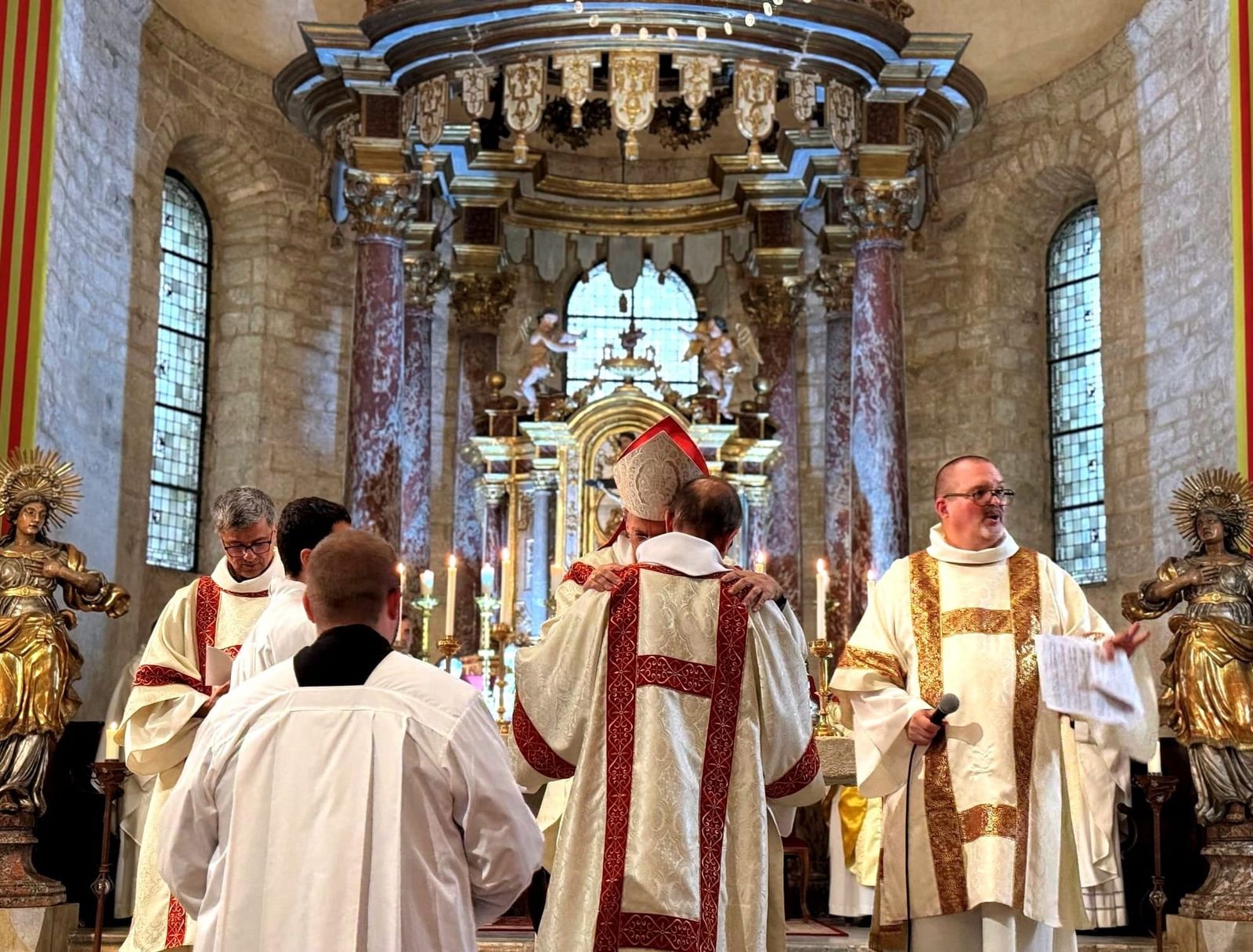 Ordination diaconale de Yanni Georgopoulos à Elne, dimanche 4 octobre 2026