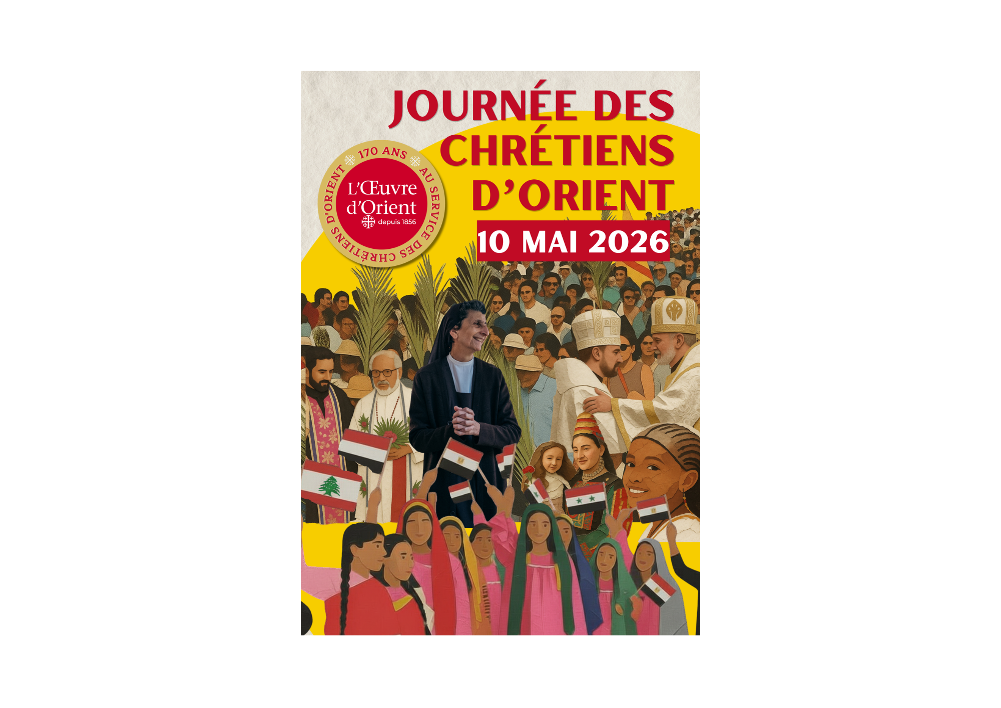 Journée internationale des chrétiens d’Orient : 10 mai 2026