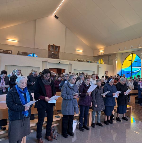 Messe en l'honneur des Sœurs Franciscaines