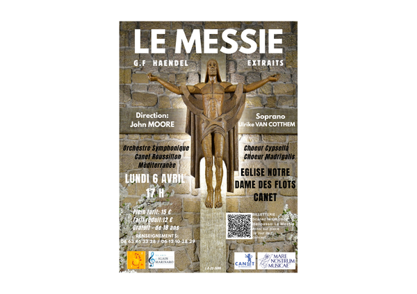 Concert du Messie de Haendel à l’église Notre-Dame des Flots