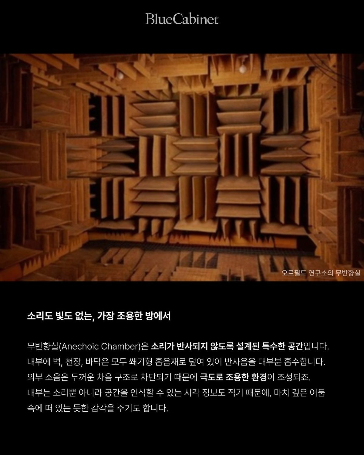 무반향실, ‘지구상에서 가장 조용한 방’과 존 케이지의 침묵 Post feature image