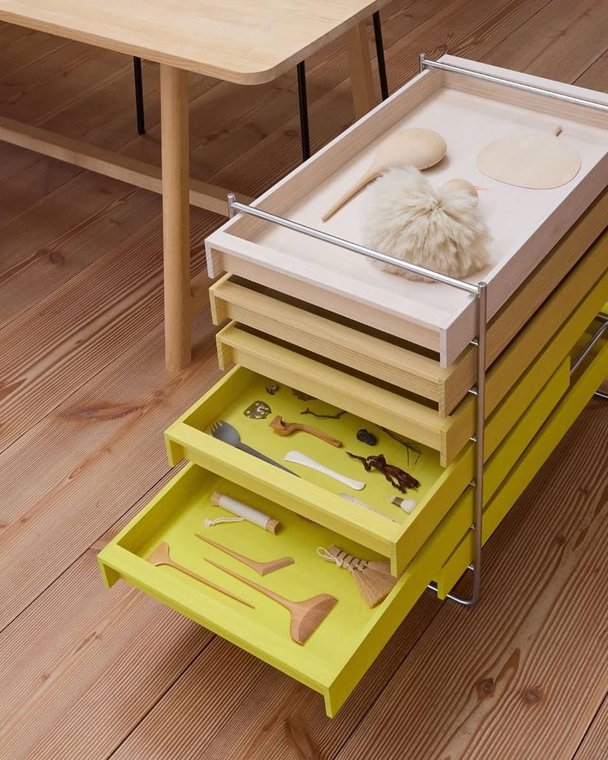 A. Petersen × Line Depping 〈Toolbox〉, 10개의 서랍 Post feature image