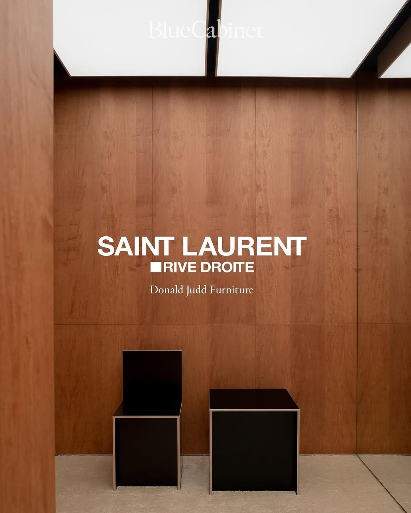 〈Saint Laurent Rive Droite〉, 도널드 저드와의 협업 컬렉션 Post feature image