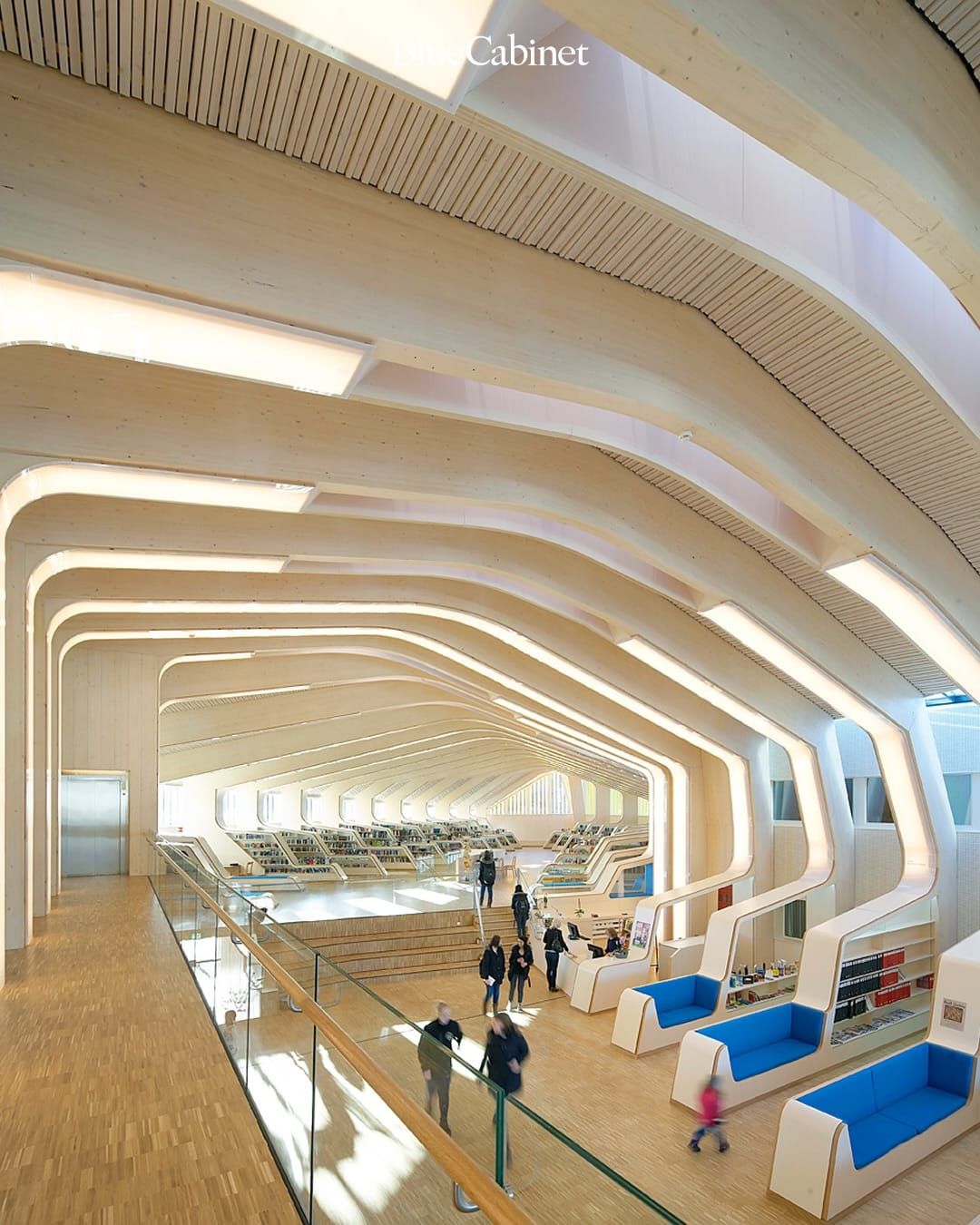 〈Vennesla Library and Culture House〉, 27개 글루램 리브의 도서관 Post image