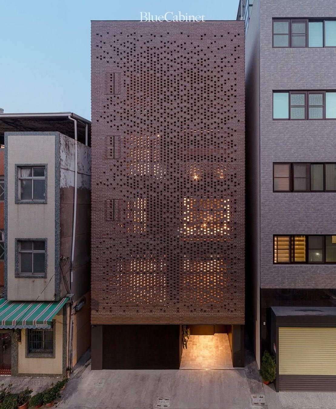 〈The Veil House〉, 가오슝의 퍼포레이티드 벽돌 주택 Post image