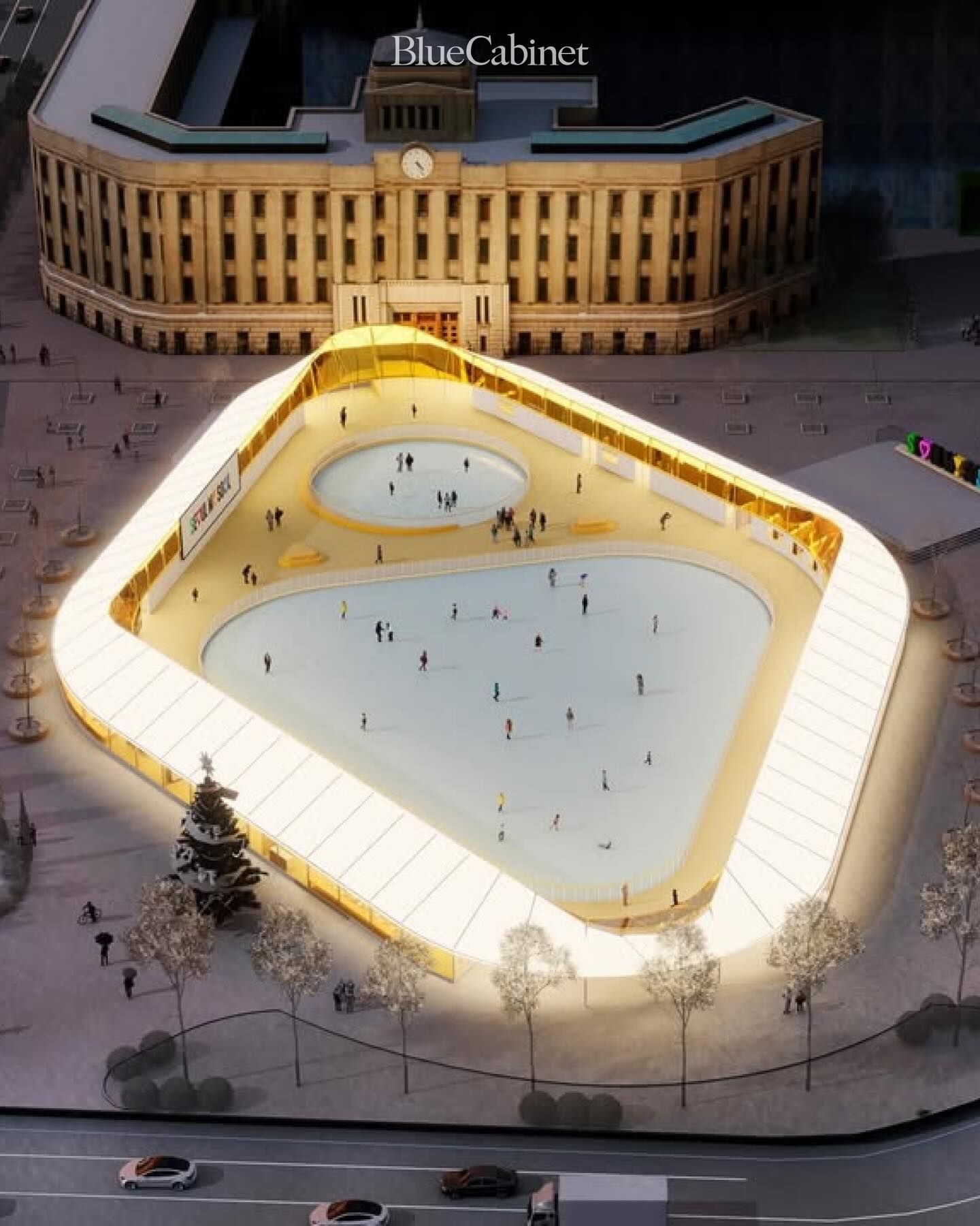 〈Winter Ring〉, 서울광장 스케이트장 — 요앞건축사사무소 설계 Post image