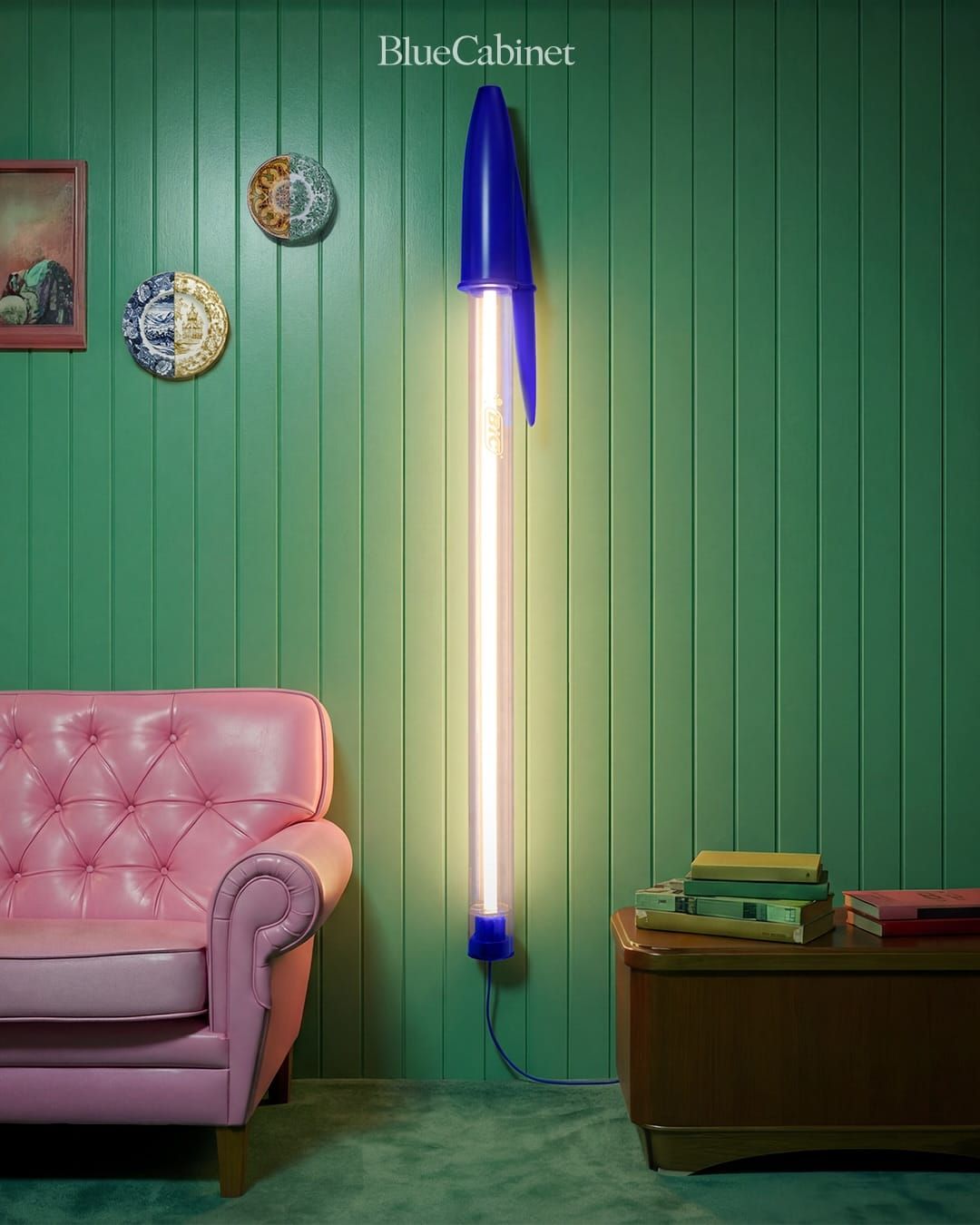 셀레티 〈BIC Lamp〉, 12배 커진 볼펜 조명 Post image