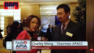 APACC Chair Charley Meng at 21st Annual APACC Gala