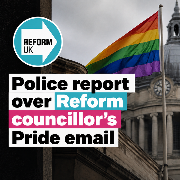 Reform councillor Wayne Briggs reported to police over Warwickshire Pride email