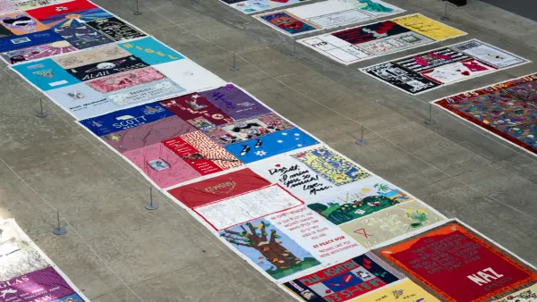 The UK AIDS Memorial Quilt is coming home to Scotland
