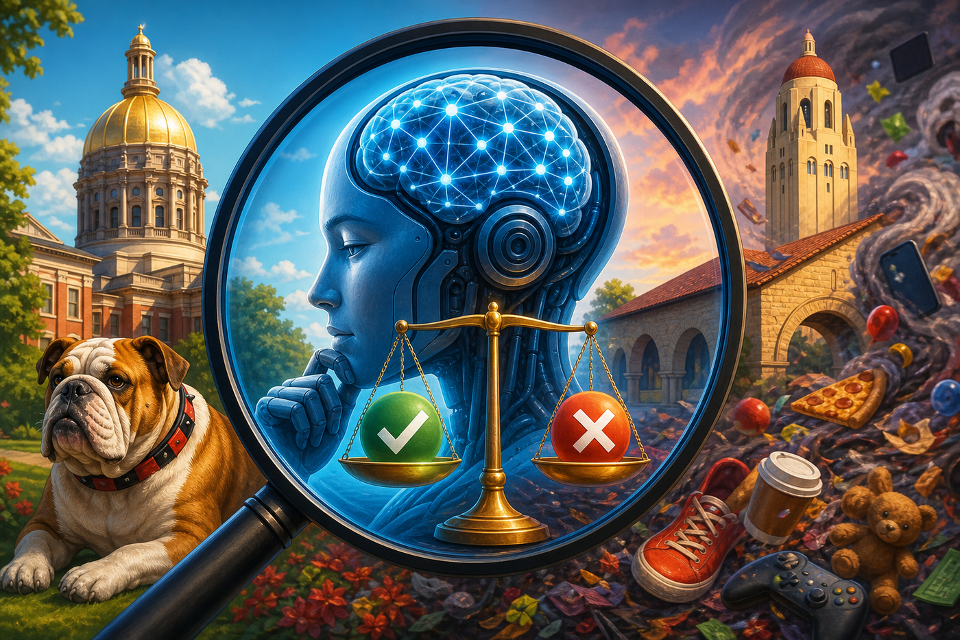 LLM accuracy hides prediction flips from irrelevant context