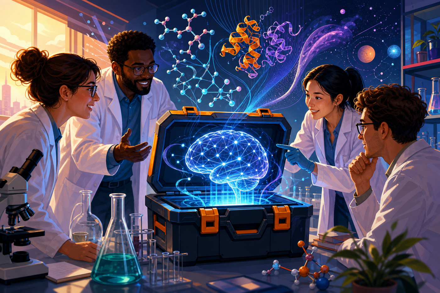 SciForge: open-source AI workbench for scientists