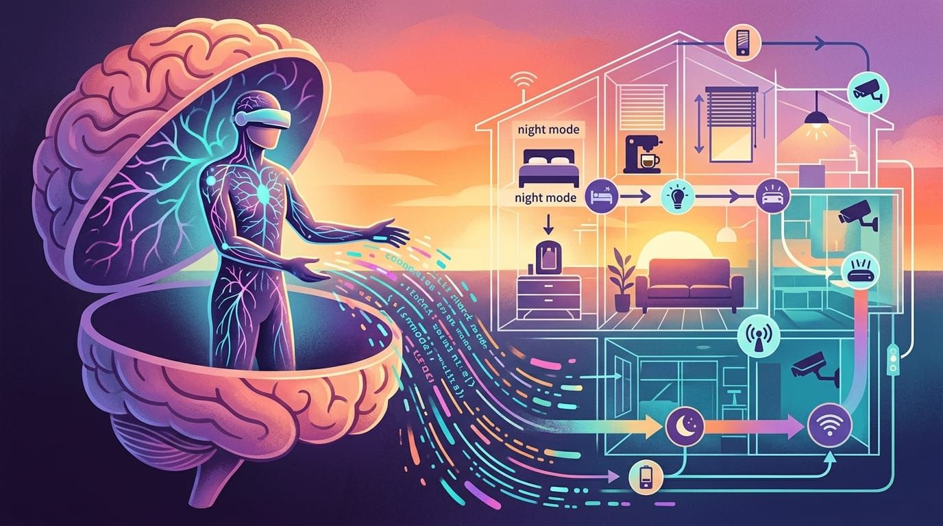 LLM personas generate executable smart-home schedules