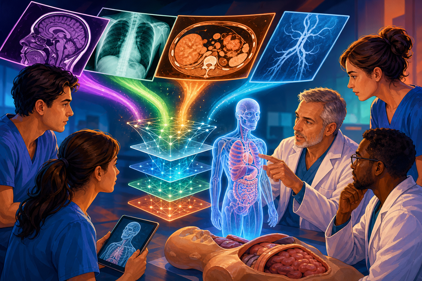 LoRA cascaded fusion preprint targets medical training AI