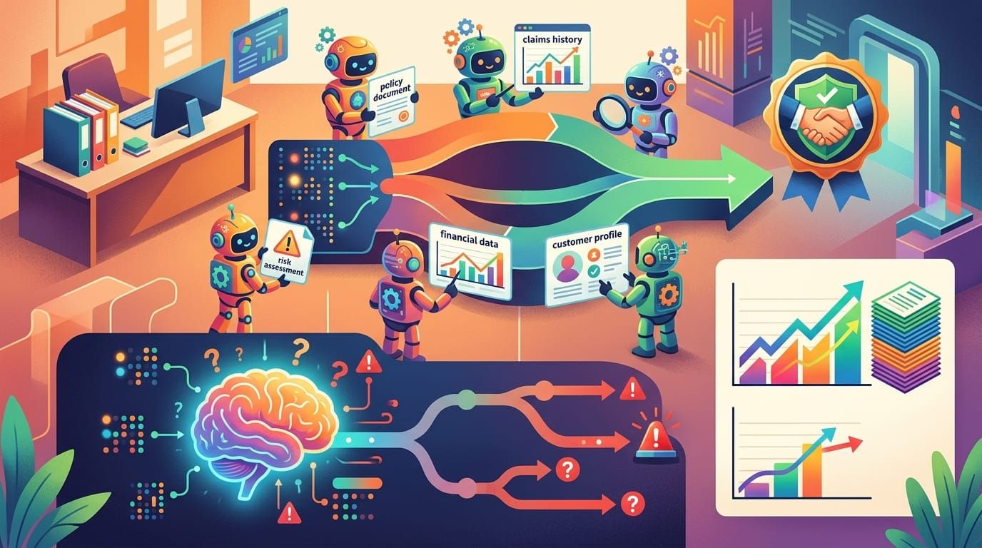 Agentic AI outperforms single-LLM in insurance underwriting