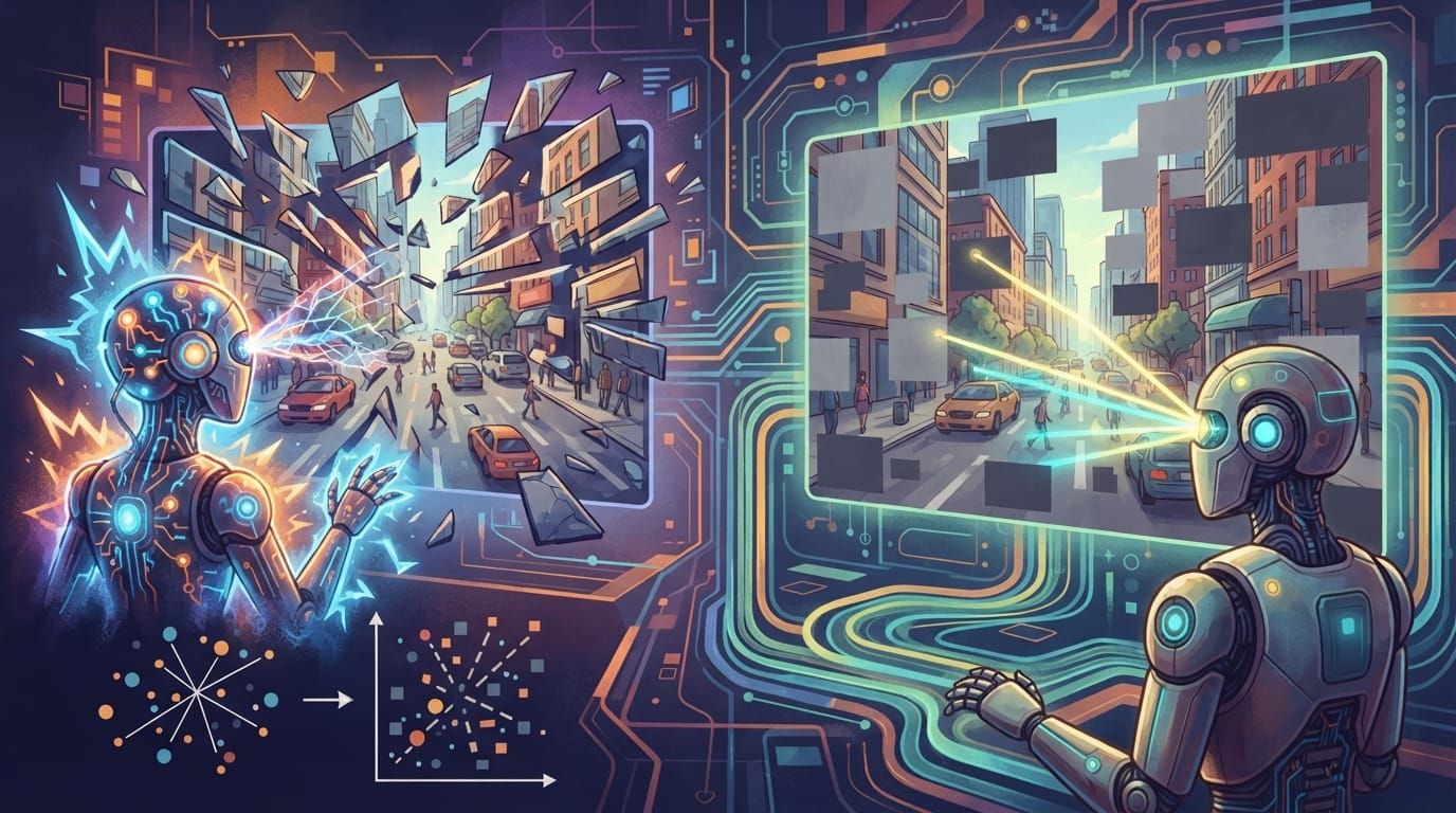 Why scattered data breaks AI agents — and why masked modelling beats contrastive learning