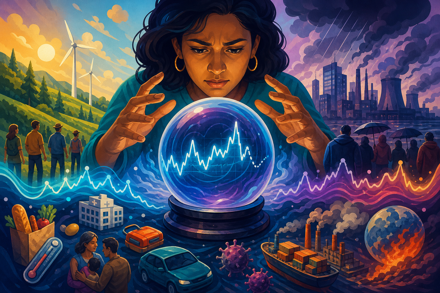 Spectrum can't predict when context helps time-series forecasting