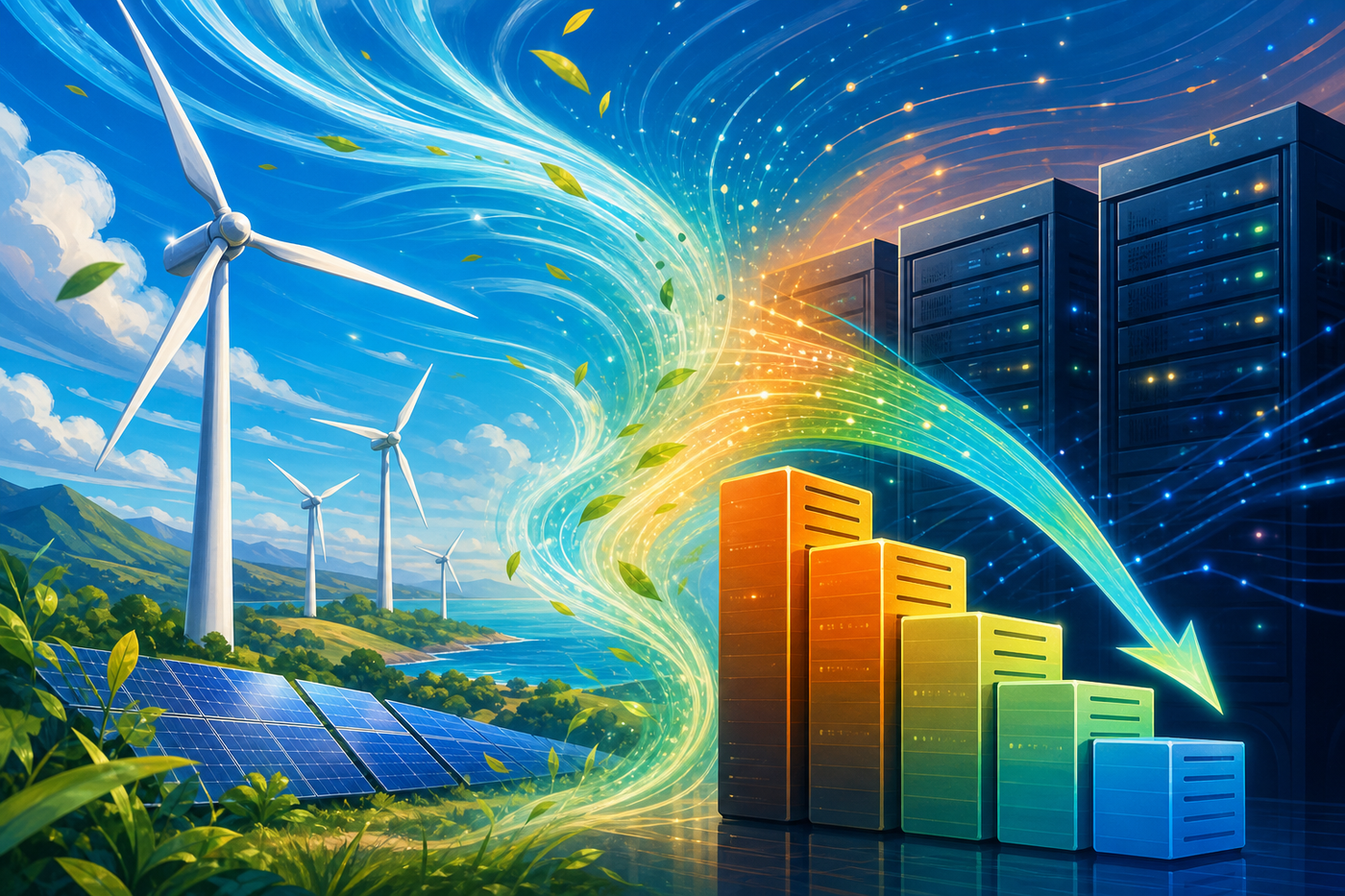 Wind and solar prediction method cuts compute cost 21%