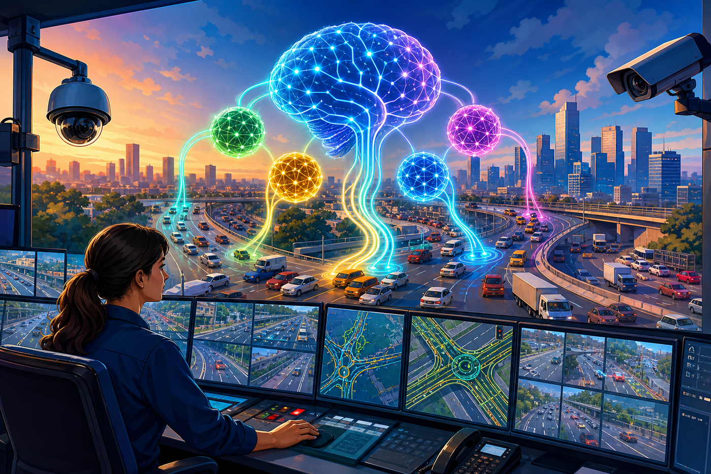 Traffic center AI costs $34/month with mixed model portfolio