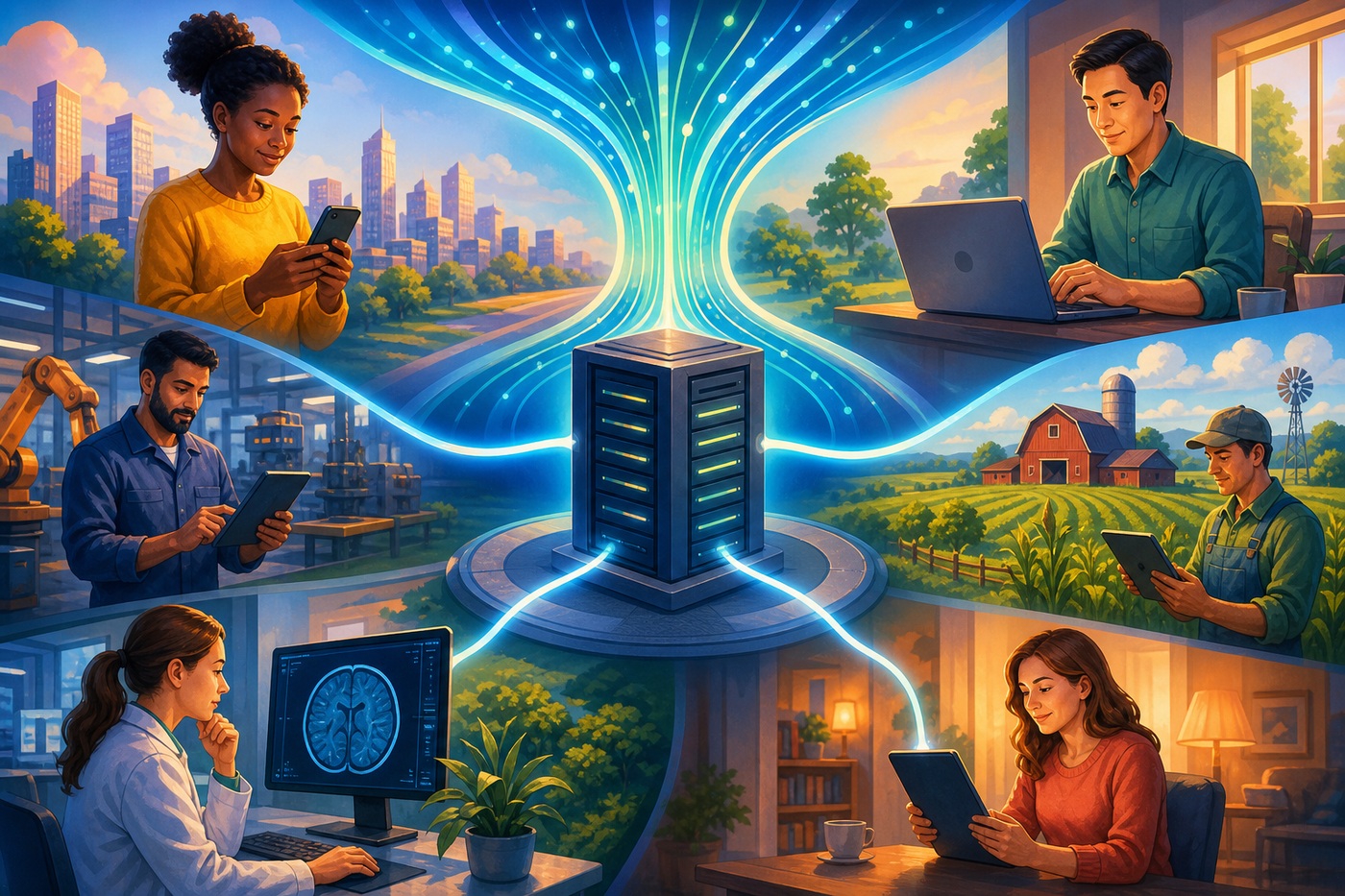 Federated learning protocol cuts communication 100x with one server