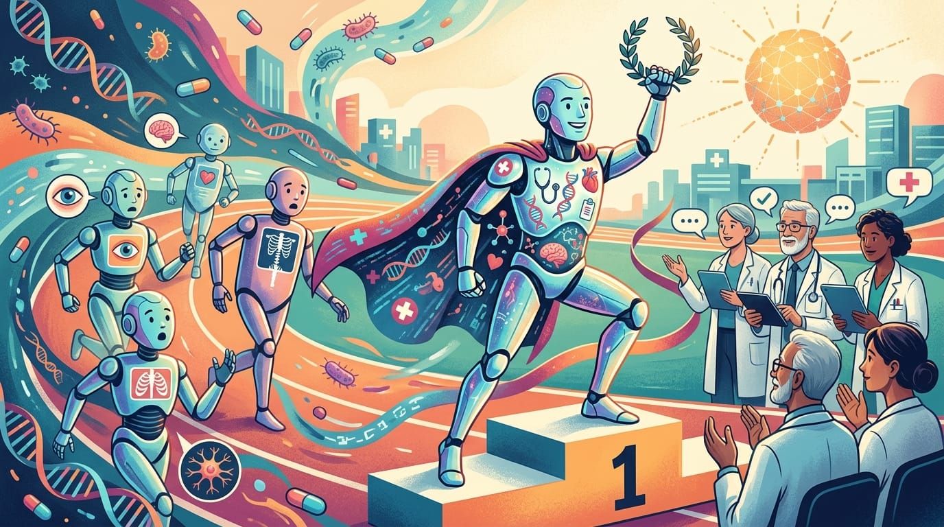 Medical AI survey tests 18 LLMs, finds general models beat specialists
