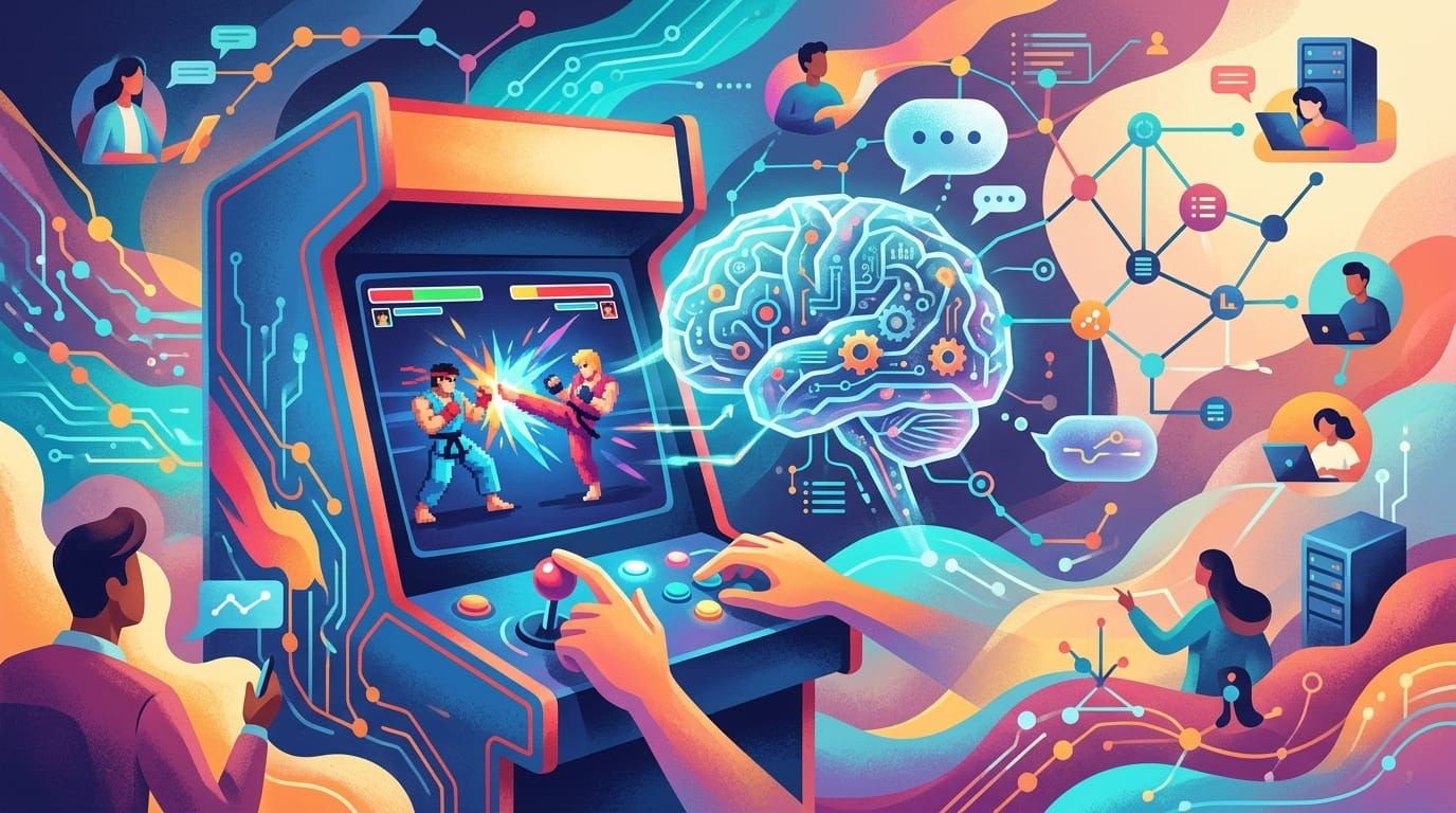 FootsiesGym: open-source fighting game AI benchmark