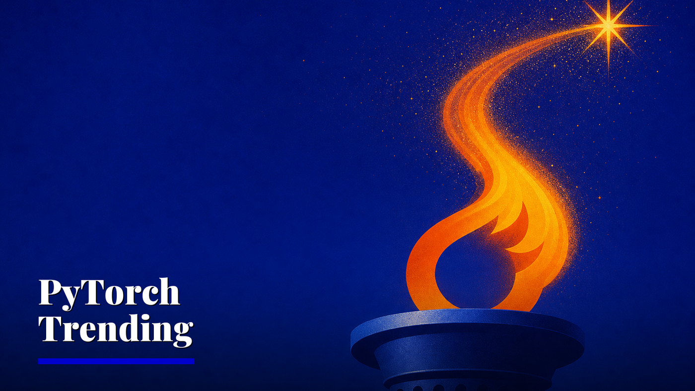PyTorch hits GitHub trending at 102,613 stars