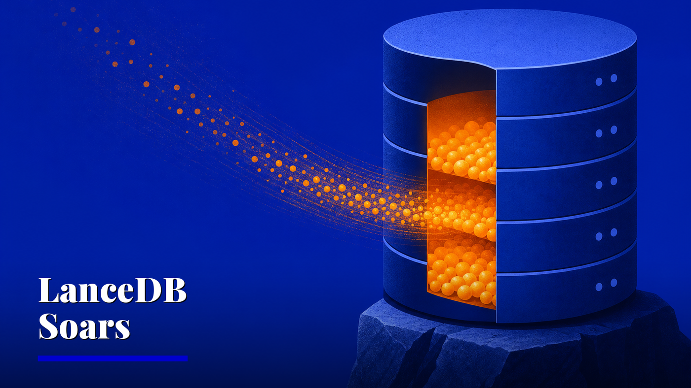 LanceDB: 11,000-star vector database trends on GitHub
