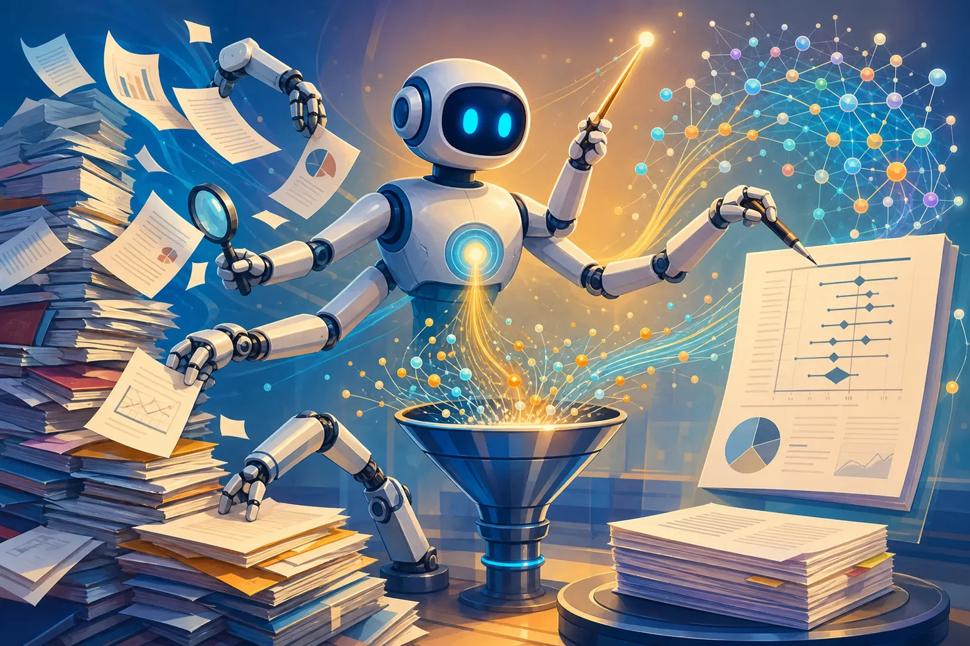 AutoSynthesis automates meta-analysis end-to-end with AI agents