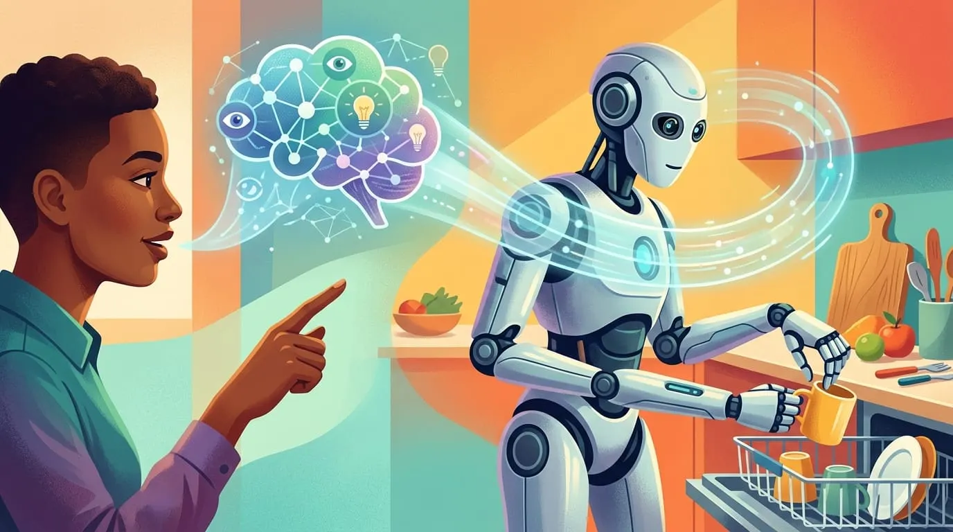 VAORA aligns vision-language model reasoning with physical actions