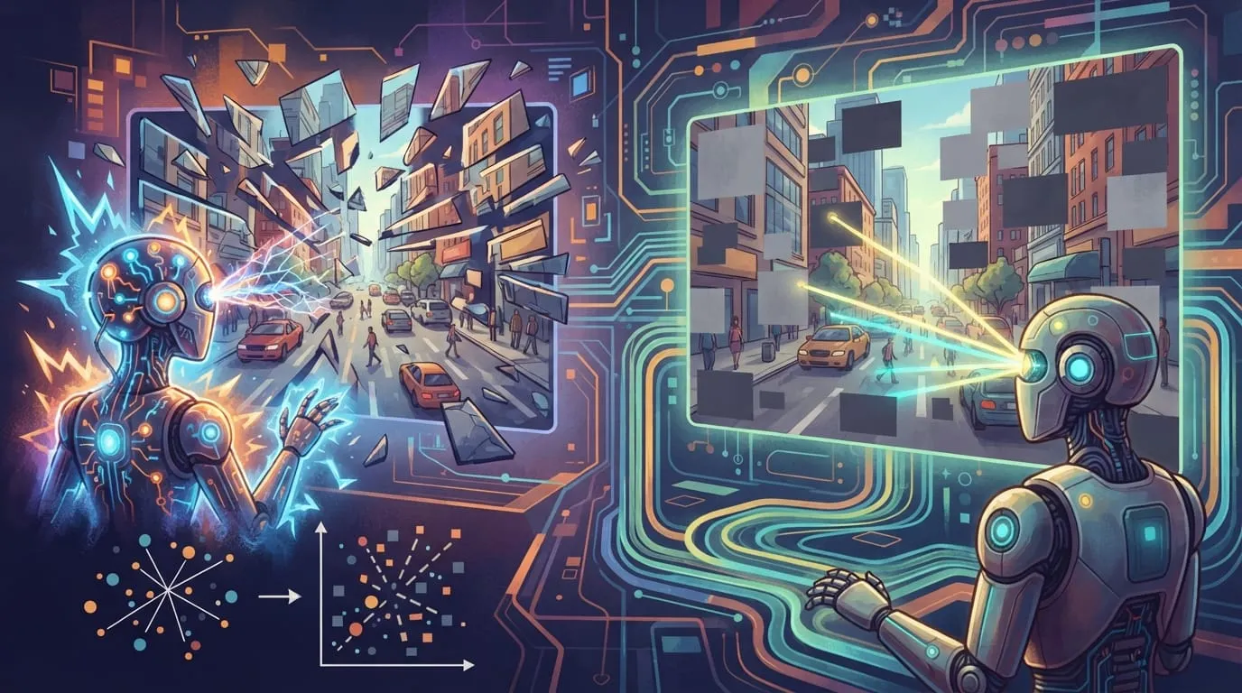 Why scattered data breaks AI agents — and why masked modelling beats contrastive learning