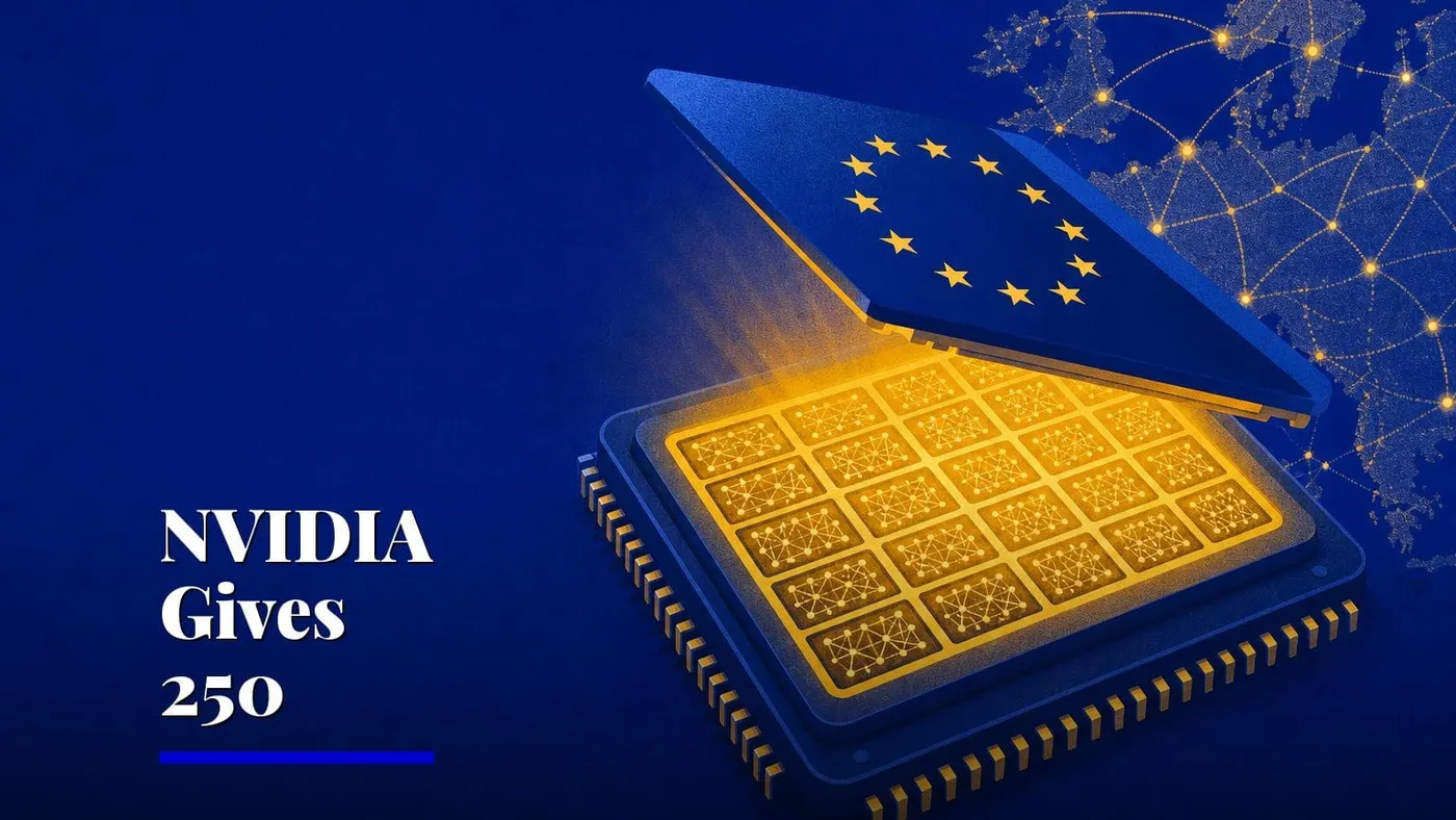 NVIDIA joins EU science initiative with 250 open models — AI and technology illustration
